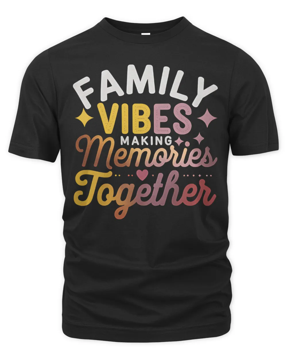 Family Vibes Memories Together Reunion Shirt Unisex Premium T-Shirt black s